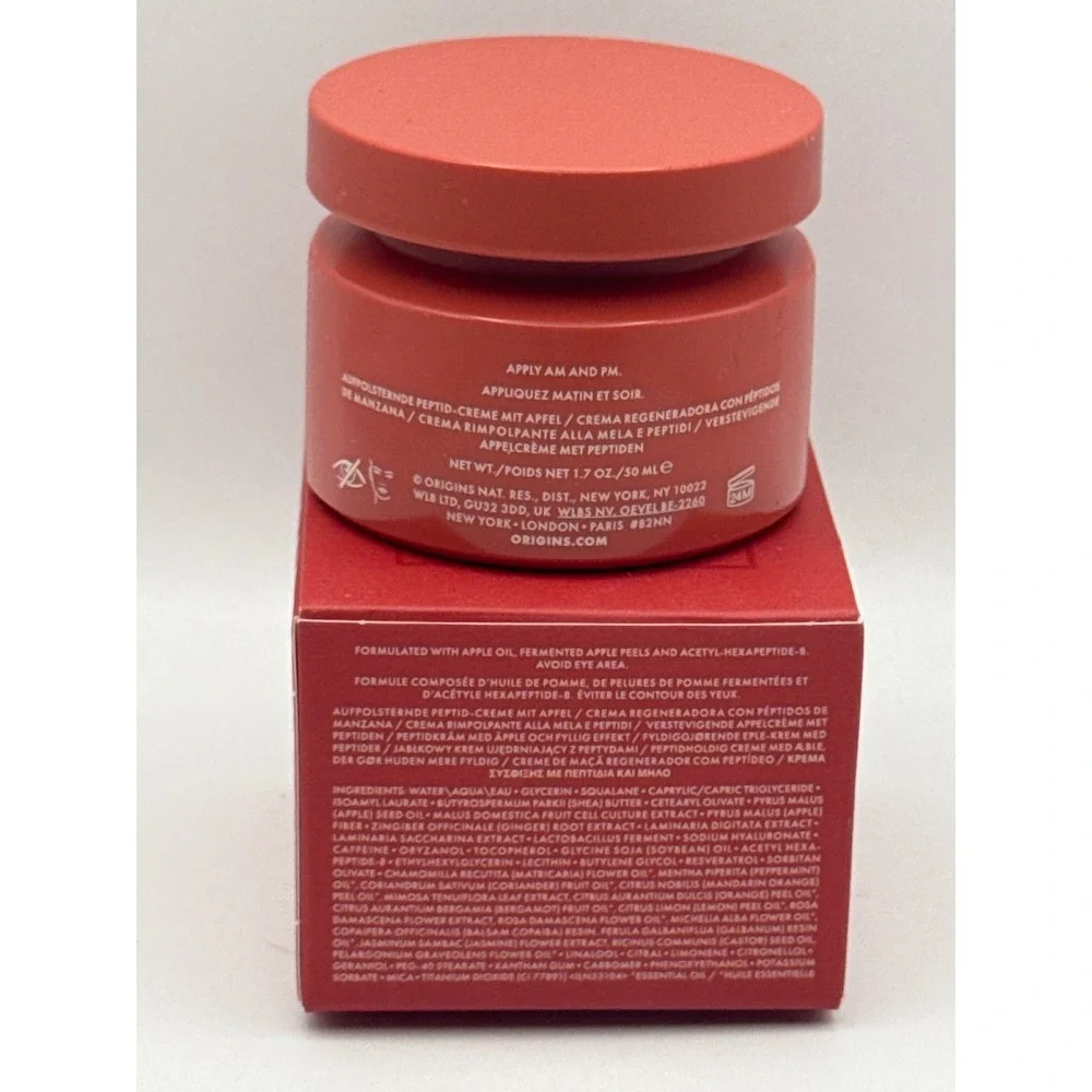 Origins Youthtopia Peptide Plumping Apple Cream‎ 1.7 oz BNIB